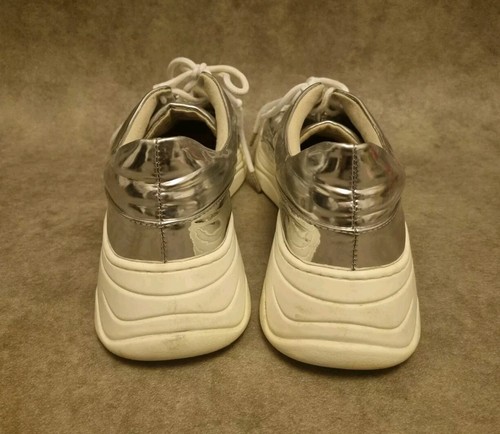 Katy Perry Vandall Metallic Gunmetal Sneaker/Brogues - UK7 - Picture 3 of 7