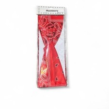 Red Twisted Knot Stretch Headband