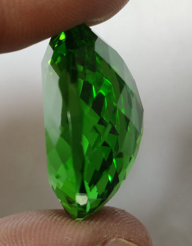 AAA+ Peridoto Verde Taglio Pera 81,00 Ct. Enorme regalo di pietre preziose sfuse per donna/lei - Foto 4 di 8