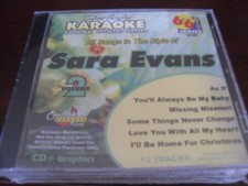 CHARTBUSTER 6 6 KARAOKE DISC 20653 SARA EVANS VOL 2 CD G COUNTRY MULTIPLEX