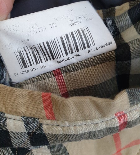 Vintage Burberrys Trench Coat Nova Check Size 48 (L) Dark Gray - Picture 18 of 22