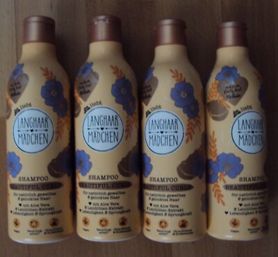 Spar SET 1200 ml Langhaarmädchen Haar Shampoo Beautiful Curls 4 x 300 ml Neu OVP