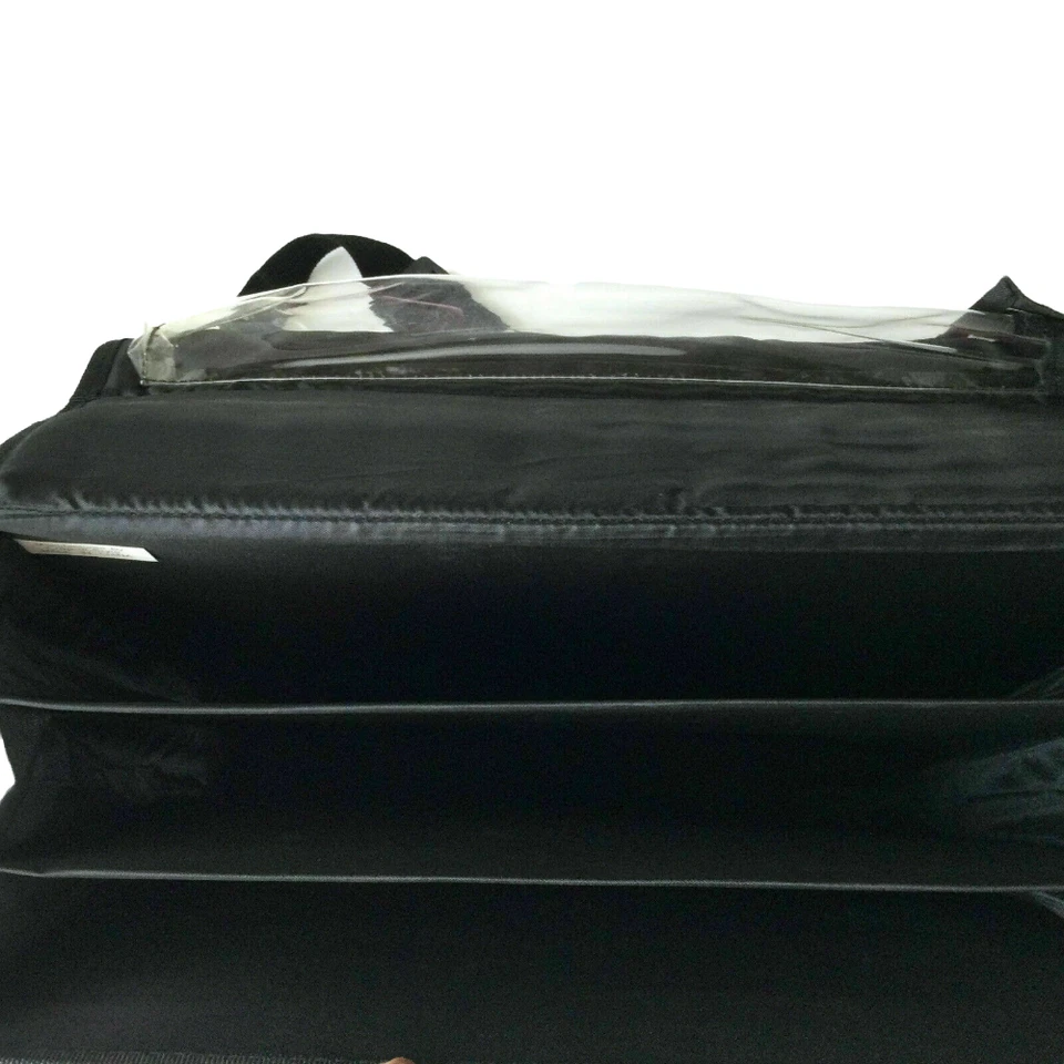 Bolsa de viagem Crop In Style Jr organizadora carteiro artesanato compartimentos 15x14x7 - Imagem 4 de 4