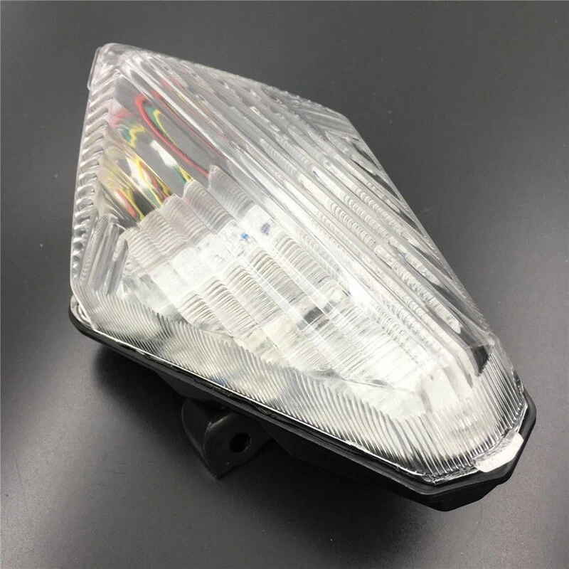 透明 LED 尾部制动转向信号灯适用于雅马哈 YZF R1 2007 - 2008 — 第 3/4 张图片