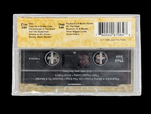 SEALED, Jake The Flake – Flint Thug Compilation , Audio Cassette, US, 1996 - Picture 2 of 6