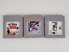 3 Gameboy Nintendo Games Cartridge Only Blades of Steel, Madden 96, In Your Face