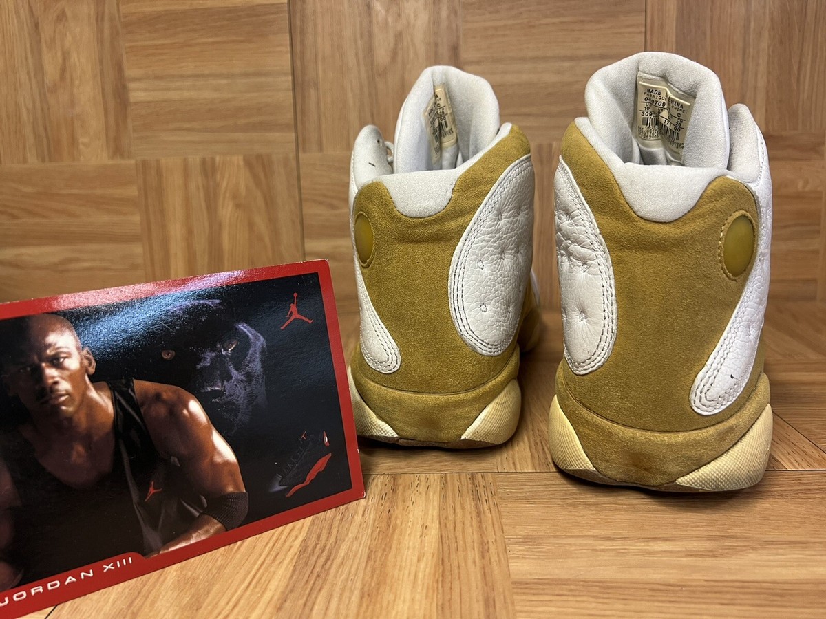 RARE🔥 Nike Air Jordan XIII 13 Retro Wheat 2004 Sz 10 309259-171