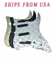 KAISH Premium Diamond Plate ST SSS Pickguard for American/Mexican Fender