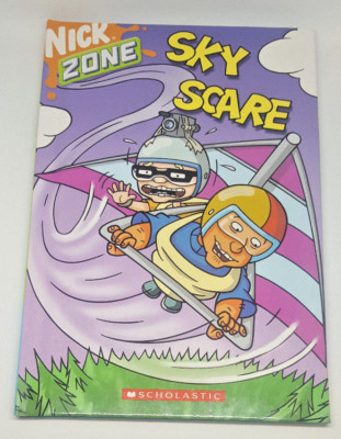 NICK ZONE Rocket Power HB Sky Scare NEW Scholastic Childrens Book Facing Fear