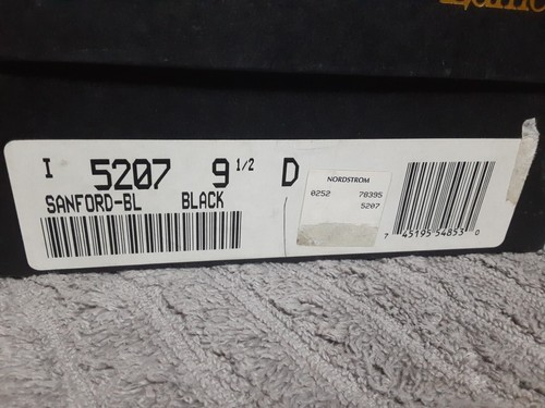 Scarpe eleganti Allen Edmonds Sanford in pelle nera taglia 9.5D Perfettamente rotto +scatola - Foto 12 di 13