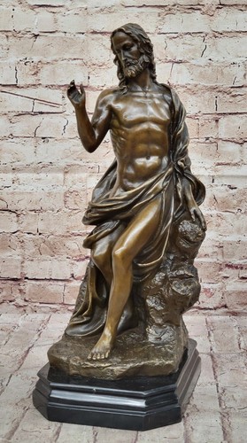 Art Deco Hand Made Jesus Christ Home Office Church Decoration Decor Sale Art NR - Picture 3 of 10
