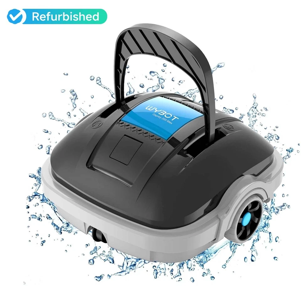 Aspiradora de piscina inalámbrica WYBOT WY1200Max con 100 minutos de duración