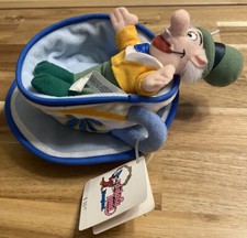 Disney Disneyland Fantasy Land Alice Wonderland Mad Hatter Tea Cup Plush Tag New