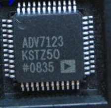 5PCS ADV7123KST50 ADV7123 CMOS,240 MHz Triple 10-Bit High Speed Video DAC QFP48