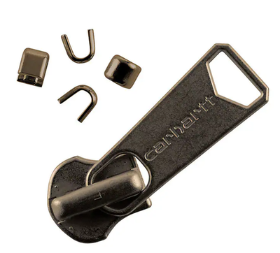 #ad Carhartt One 1 #10 zipper slider Antique Brass $32.00