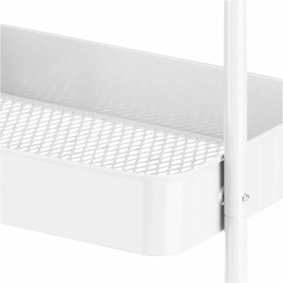 Carro de metal Whtmor 6055-11631-WHT 3 niveles (605511631wht) Foto 4 de 4