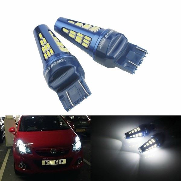 2X 7440 580 7443 T20 W21/5W Led-Blinker 5W Standlicht Tagfahrlicht DRL-image