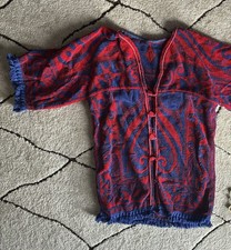 1960  s Homemade Robe Made Out Of Vintage Towels