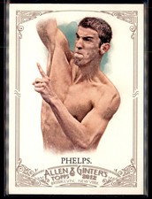 MICHAEL PHELPS 2012 TOPPS ALLEN & GINTER #129