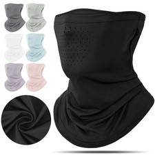 Neck Gaiter Mask UPF 50 Sun Protection Breathable Scarf for Fishing Hiking Sport