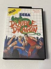 Sega Master System DOUBLE DRAGON (Blue Label) CIB NTSC
