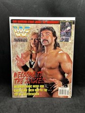 VINTAGE WWF MAGAZINE AUGUST 1996 MARC MERO & SABLE COVER