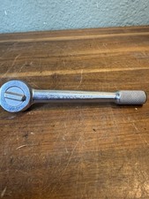 Vintage S-k Wayne 38 Drive 7.5 Socket Ratchet Wrench Knurled Grip 45170 Usa