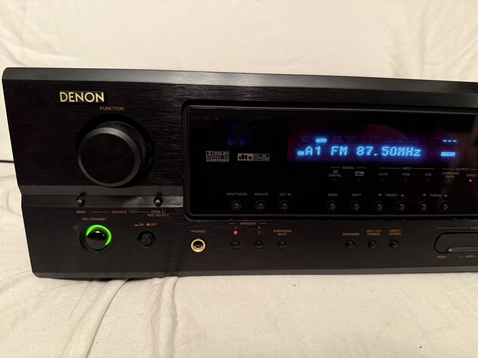 Denon AVR-1905 Surround Sound Home Theater AV Receiver Dolby Digital ProLogic - Image 2 of 4