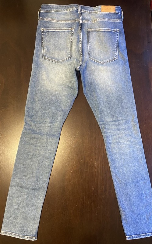 &DENIM H&M Light Wash Skinny High Waist Denim Jeans Women's Size 32/32