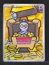Pokemon Card Mordudor 198/182 EV4 Paradox Rift PAR