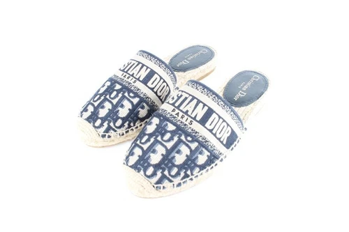 Sandales Dior Oblique Espadrille Mule 36 (230) 111213291