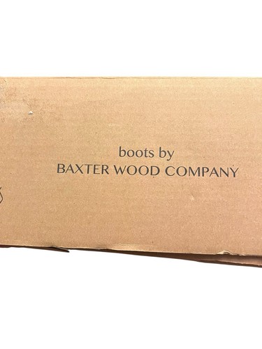 BAXTER WOOD Unweathered Black W/ White Sole Chelsea Woman’s Boots SIZE 9 NIB!!! - Picture 13 of 21