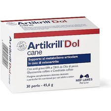 NBF Lanes Artikrill Dol Cane 30 Perle Appetibili Supporto Metabolismo Artico