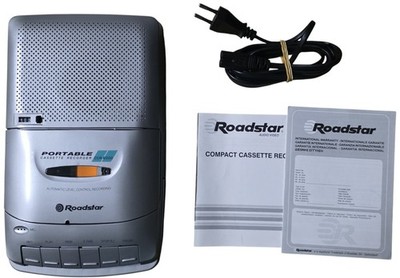 Roadstar CCR-6000 - Kompakter Kassettenrecorder - tragbar - silber - mit OVP