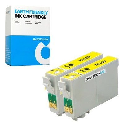 2-PK Compatible OSI Epson 68 Yellow Cartridge for Stylus C120 NX615 Workforce 30