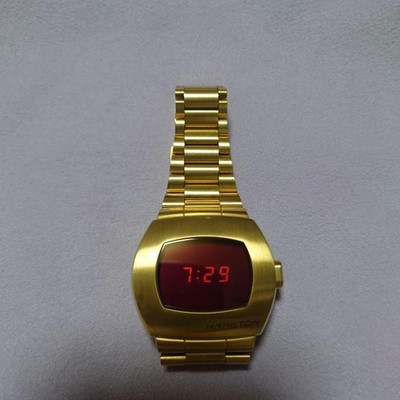 Hamilton PSR Digital Gold Limited Edition 1970 Pulsar 50th Anniversary H524130