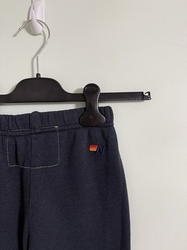 Aviator Nation Kids Logo Sweatpants Charcoal Size 10 - Picture 8 of 8