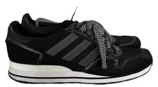 Men’s Adidas ZX 500 Tech fit Black And White Trainers Size 9 UK Pre Owned. Worn 