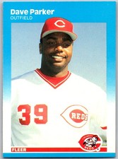 ⚾ 1987 Fleer #208 Dave Parker Cincinnati Reds