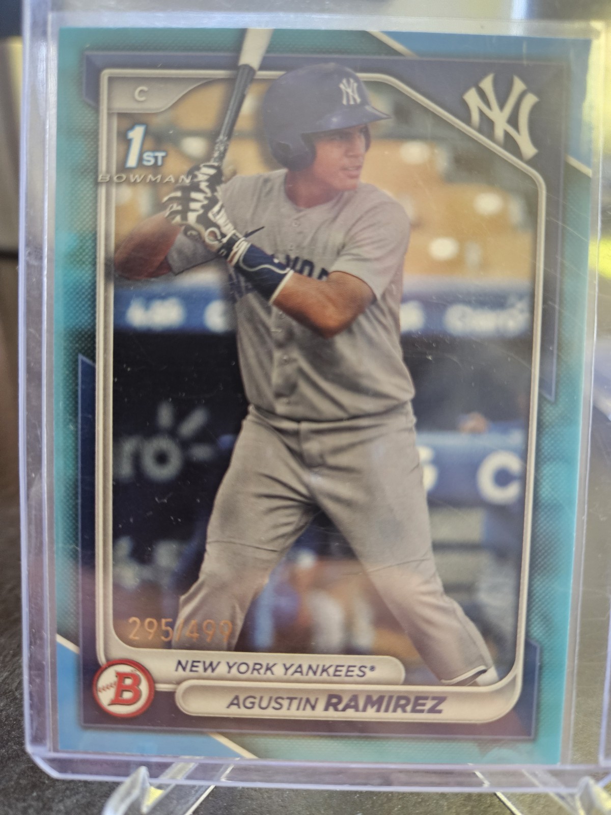 2024 Bowman Agustin Ramirez 1st Bowman Sky Blue Paper /499
