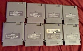 Lotto 8 giochi NES - Metroid, Super Mario 1-3, Dr. Mario, Ghosts 'n Goblins