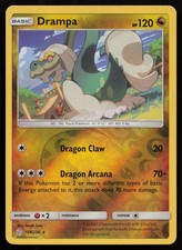 Drampa 159/236 Rare Cosmic Eclipse Pokemon Reverse Holo Lightly Played