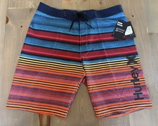 Men's Hurley Phantom 20" Board Shorts 890779 Swimming Trunks Suit Men's Sz 32