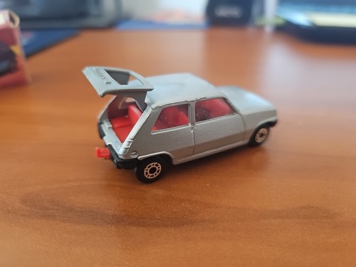 Matchbox #21 Renault 5TL. Solid Silver, With Original Box. 1978 - Bild 4 von 17