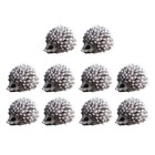 10Pcs Mini Hedgehog Ornaments Resin Crafts Desktop Hedgehog Statues New