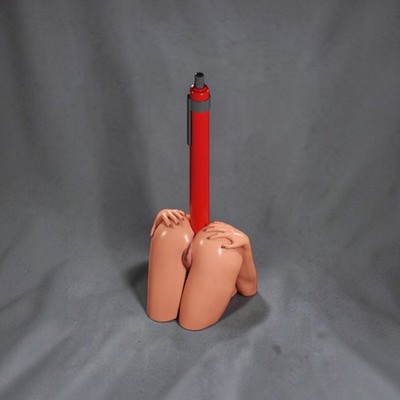 Anatomical Body Silicone Mold Candle Holder Pen Resin Plaster Casting