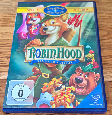 Walt Disney Home Entertainment Robin Hood Sammler Edition DVD FSK0 PAL 16:9