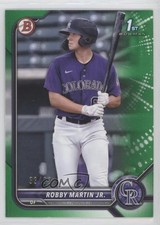 2022 Bowman Prospects Green Border 33/99 Robby Martin Jr #BP-43 0jo2