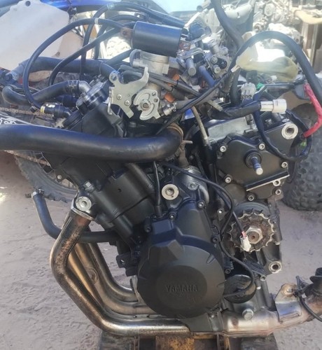 Yzf R9 Engine 2008 Yamaha YZF-R6S YZF R6 Engine Motor GUARANTEED Very Low Miles : 890 ...