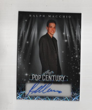 RALPH MACCHIO 1/1 2026 LEAF METAL POP CENTURY BASE AUTOGRAPH BLACK ONE OF ONE